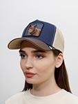 Бейсболка GOORIN BROTHERS арт. 101-1338 (синий / коричневый)